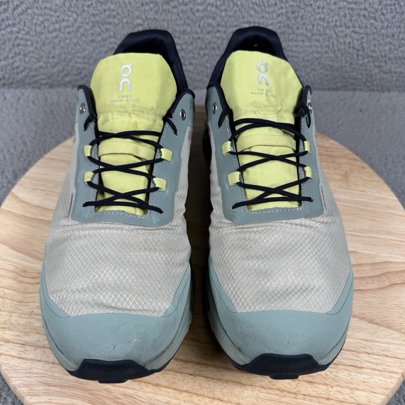 On Running Cloudvista Mens Size 12.5 Mint Hiking Trail Running Shoes Waterproof main image 10